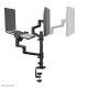 Neomounts DS20-425BL2 Braccio per monitor con supporto per laptop 17-27