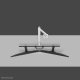 Neomounts DS75S-950WH2 Braccio per monitor 17-32