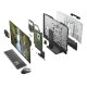DELL OptiPlex 7400 Intel® Core™ i5 i5-12500 60,5 cm (23.8