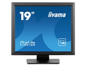 iiyama ProLite T1931SR-B1S Monitor PC 48,3 cm (19") 1280 x 1024 Pixel SXGA LCD Touch screen Nero