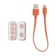 JBL Tune Flex Ghost Edition Auricolare True Wireless Stereo (TWS) In-ear Musica e Chiamate Bluetooth Translucent, Bianco 8