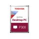 Toshiba P300 disco rigido interno 2 TB 7200 Giri/min 256 MB 3.5