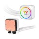 Thermaltake TH420 ARGB Sync Processore Raffreddatore di liquidi tutto in uno Bianco 3