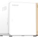 QNAP TS-462-4G server NAS e di archiviazione Tower Intel® Celeron® N4505 2 GB DDR4 0 TB QNAP QTS Bianco 4