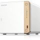 QNAP TS-462-4G server NAS e di archiviazione Tower Intel® Celeron® N4505 2 GB DDR4 0 TB QNAP QTS Bianco 9