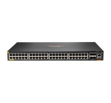 HPE Aruba Networking Aruba 6200F 48G Class4 PoE 4SFP+ 370W Gestito L3 Gigabit Ethernet (10/100/1000) Supporto Power over Ethernet (PoE) 1U Nero