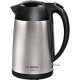 Bosch TWK3P420 bollitore elettrico 1,7 L 2400 W Nero, Stainless steel 2