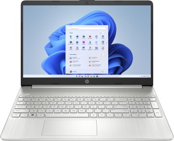 HP 15s-eq2095nl AMD Ryzen™ 5 5500U Computer portatile 39,6 cm (15.6") Full HD 8 GB DDR4-SDRAM 512 GB SSD Wi-Fi 5 (802.11ac) Windows 11 Home Argento