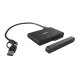 Lindy 43359 docking station per unità di archiviazione USB 3.2 Gen 2 (3.1 Gen 2) Type-C Nero 2