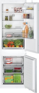 Bosch KIN865SE0 frigorifero con congelatore Libera installazione 184 L E Bianco