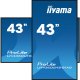 iiyama LH4360UHS-B1AG visualizzatore di messaggi Pannello A digitale 108 cm (42.5