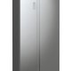 Hisense RS711N4ACE frigorifero side-by-side Libera installazione 550 L E Stainless steel 3
