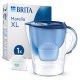 Brita Caraffa filtrante Marella blu (3.5L) incl. 1 x filtro MAXTRA PRO All-in-1 - adatta alla porta del frigorifero con Memo digitale e coperchio ribaltabile 2