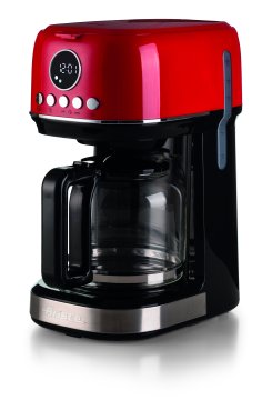 Ariete 1396 Macchina da caffè con filtro Moderna, Caffè americano, Capacità fino a 15 tazze, Base riscaldante, Display LCD, Filtri estraibili e lavabili