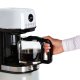 Ariete 1396 Macchina da caffè con filtro Moderna, Caffè americano, Capacità fino a 15 tazze, Base riscaldante, Display LCD, Filtri estraibili e lavabili, Bianco 7