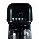Ariete 1396 Macchina da caffè con filtro Moderna, Caffè americano, Capacità fino a 15 tazze, Base riscaldante, Display LCD, Filtri estraibili e lavabili, Nero 4