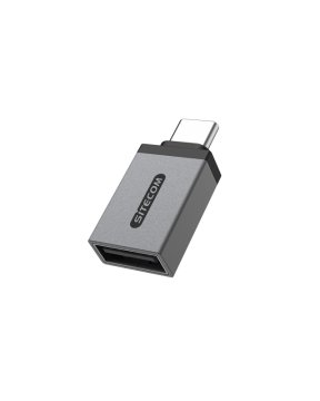 Sitecom AD-1010 adattatore per inversione del genere dei cavi USB-A USB-C Nero, Grigio