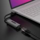 ADATTATORE USB-A 3.0 TO LAN GIGABIT CAVO 0.15M 4