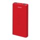 SBS TTBB10000FASTR batteria portatile Polimeri di litio (LiPo) 10000 mAh Rosso 2