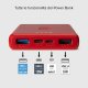 SBS TTBB10000FASTR batteria portatile Polimeri di litio (LiPo) 10000 mAh Rosso 5