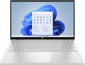 HP Pavilion x360 15-er1008nl Intel® Core™ i3 i3-1215U Ibrido (2 in 1) 39,6 cm (15.6") Touch screen Full HD 8 GB DDR4-SDRAM 256 GB SSD Wi-Fi 5 (802.11ac) Windows 11 Home in S mode Argento