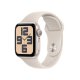 Apple Watch SE GPS Cassa 40mm in Alluminio Galassia con Cinturino Sport Galassia - S/M 2