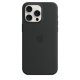 Apple Custodia MagSafe in silicone per iPhone 15 Pro Max - Nero 4