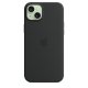 Apple Custodia MagSafe in silicone per iPhone 15 Plus - Nero 5