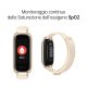 OPPO Band Style Tracker Smartwatch con Display AMOLED a Colori 1.1'' 5ATM Carica Magnetica, Impermeabile 50m, Pedometro Fitness 2 Cinturini Cardiofrequenzimetro, [Versione Italia], Colore Vanilla 5