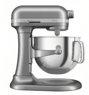 KitchenAid 5KSM70SHXECU robot da cucina 375 W 6,6 L Argento