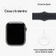 Apple Watch Series 9 GPS + Cellular Cassa 45m in Acciaio inossidabile Grafite con Cinturino Sport Band Mezzanotte - M/L 11