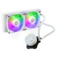 Cooler Master MasterLiquid 240L Core ARGB White Processore Kit di raffreddamento a liquido 12 cm Bianco 2