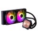 Cooler Master MasterLiquid 240L Core ARGB Processore Kit di raffreddamento a liquido 12 cm Nero 3