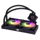 Cooler Master MasterLiquid 240L Core ARGB Processore Kit di raffreddamento a liquido 12 cm Nero 4