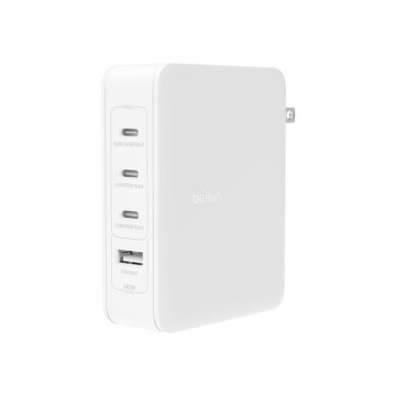 Belkin ALIMENTATORE 140W 4-PORTE USB CON UK,EU,US PLUG