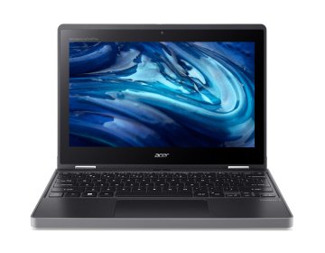Acer TravelMate Spin B3 TMB311RN-33- TCO-C8HQ Intel® N N100 Ibrido (2 in 1) 29,5 cm (11.6") Touch screen Full HD 8 GB DDR5-SDRAM 128 GB SSD Wi-Fi 6 (802.11ax) Windows 11 Pro Education Nero
