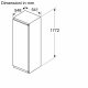 Bosch Serie 2 KIL82NSE0 Frigorifero Monoporta da incasso 177,2 x 54,1 cm Classe E 6