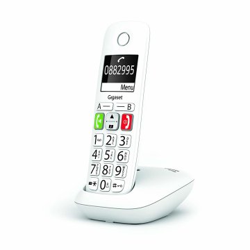 Gigaset E290 Telefono analogico/DECT Identificatore di chiamata Bianco