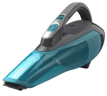 Nero & Decker WDA320J aspirapolvere senza filo Nero, Turchese Senza sacchetto