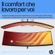 HP Monitor curvo E45c G5 DQHD 17
