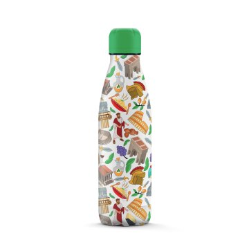 The Steel Bottle City Series #55 ROMA Uso quotidiano 500 ml Acciaio inox Multicolore