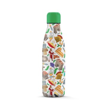 The Steel Bottle City Series #55 ROMA Uso quotidiano 500 ml Acciaio inossidabile Multicolore