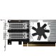 QNAP QXG-100G2SF-E810 scheda di rete e adattatore Interno Fibra 100000 Mbit/s 8