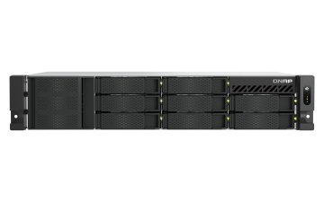 QNAP TS-855EU-8G server NAS e di archiviazione Armadio (2U) Intel Atom® C5125 8 GB DDR4 0 TB QuTS hero Nero