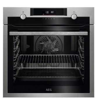 AEG BPE535260M 71 L 3000 W Nero, Acciaio satinato