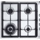De’Longhi PLI 46 GH piano cottura Acciaio inox Da incasso 58 cm Gas 4 Fornello(i) 2