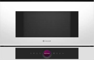 Bosch Serie 8 BFL7221W1 forno a microonde Bianco Solo microonde Da incasso 21 L 900 W