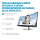 HP Monitor per video conferenze con schermo curvo E34m G4 USB-C WQHD 13