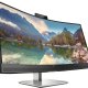 HP Monitor per video conferenze con schermo curvo E34m G4 USB-C WQHD 4