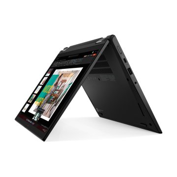 Lenovo ThinkPad L13 Yoga Intel® Core™ i5 i5-1335U Ibrido (2 in 1) 33,8 cm (13.3") Touch screen WUXGA 16 GB LPDDR5-SDRAM 512 GB SSD Wi-Fi 6 (802.11ax) Windows 11 Pro Italiano Nero